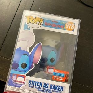 Stitch as Baker Funko pop
